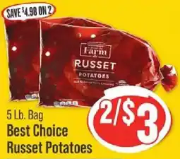 IGA Best Choice Russet Potatoes offer