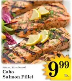 Harvest Foods Coho Salmon Fillet offer