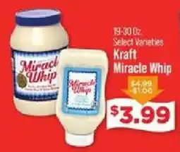 IGA Kraft miracle whip offer