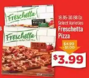 IGA Freschetta pizza offer