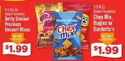 IGA Betty Crocker premium dessert mixes offer