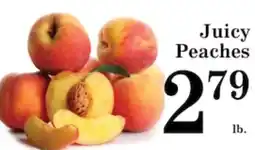 Harvest Foods Juicy Peaches offer