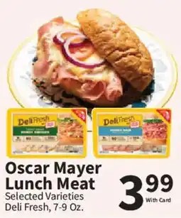 Food City Oscar Mayer Lunch Meat offer