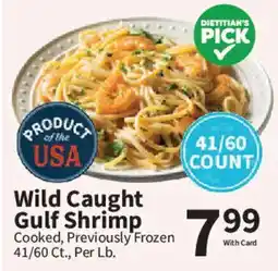 Food City Wild Caught Gulf Shrimp offer