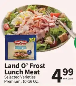 Food City Land O' Frost Lunch Meat offer