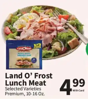 Food City Land O' Frost Lunch Meat offer