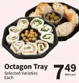 Food City Octagon Tray offer