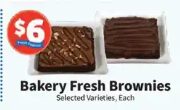 Food City Bakery Fresh Brownies offer