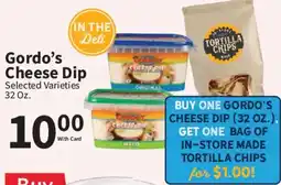 Food City Gordo's Cheese Dip offer