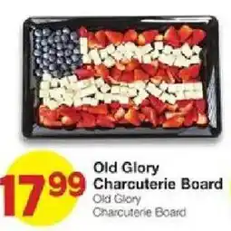 United Supermarkets Old Glory Charcuterie Board offer
