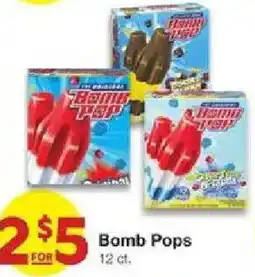 United Supermarkets Bomb Pops offer