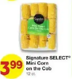 United Supermarkets Signature Select Mini Corn on the Cob offer