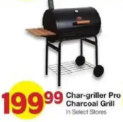 United Supermarkets Char-griller Pro Charcoal Grill offer