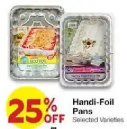 United Supermarkets Handi-Foil Pans offer