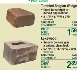 Menards Lakewood offer