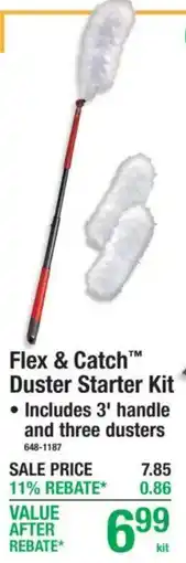 Menards Flex & Catch Duster Starter Kit offer