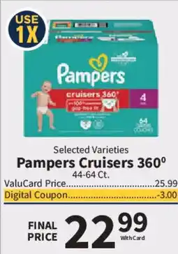 Food City Pampers Cruisers 360 offer
