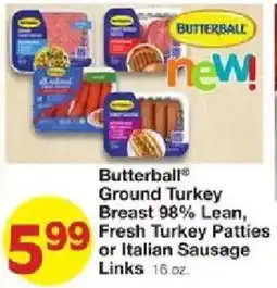 United Supermarkets Butterball ground turkey breast offer