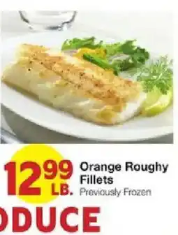 United Supermarkets Orange Roughy Fillets offer