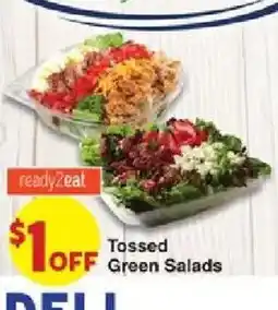 United Supermarkets Tossed Green Salads offer