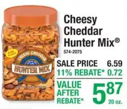 Menards Cheesy Cheddar Hunter Mix offer
