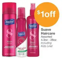 Kinney Drugs Suave Haircare offer
