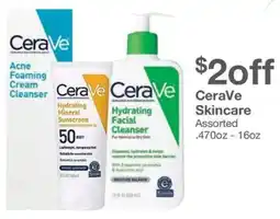 Kinney Drugs CeraVe skincare assorted offer