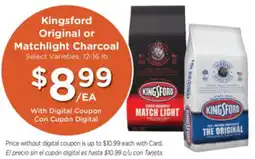 Ralphs Kingsford Original or Matchlight Charcoal offer