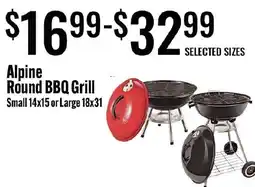 Jons International Alpine Round BBQ Grill offer