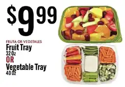 Jons International Fruit Tray or Vegetable Tray offer