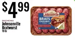 Jons International Johnsonville Bratwurst offer