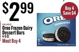 Jons International Oreo frozen dairy dessert bars offer