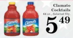 Harvest Foods Clamato Cocktails offer