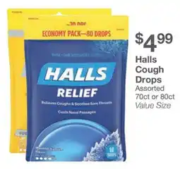 Kinney Drugs Halls Cough Drops offer