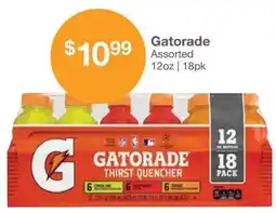 Kinney Drugs Gatorade thirst quencher offer