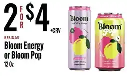 Jons International Bloom Energy or Bloom Pop offer