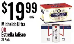 Jons International Michelob Ultra or Estrella Jalisco offer