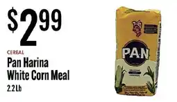 Jons International Pan Harina White Corn Meal offer