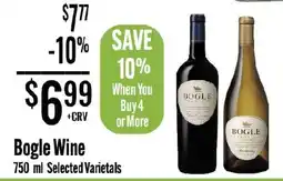 Jons International Bogle Wine offer