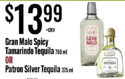 Jons International Gran Malo Spicy Tamarindo Tequila or Patron Silver Tequila offer