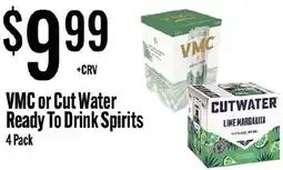 Jons International Vmc or Cut Water Ready To Drink Spirits offer