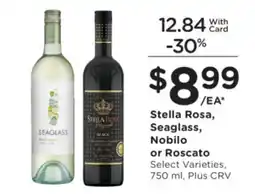 Ralphs Stella Rosa, Seaglass, Nobilo or Roscato offer