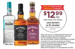 Ralphs Jack Daniel's or El Jimador offer