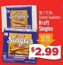 IGA Kraft Singles offer