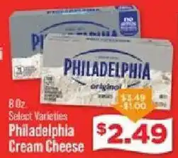 IGA Philadelphia cream cheese offer
