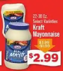 IGA Kraft Mayonnaise offer