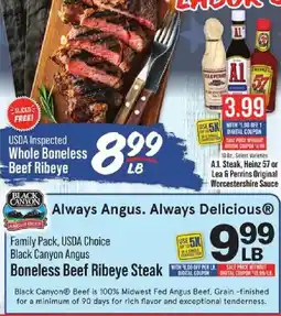 IGA A.1. Steak, Heinz 57 or Lea & Perrins Original Worcestershire Sauce offer