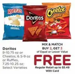 Ralphs Doritos or Cheetos offer