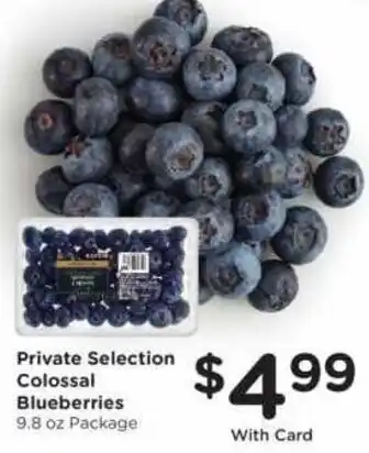Ralphs Private Selection Colossal Blueberries offer
