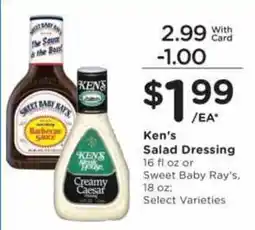 Ralphs Ken's Salad Dressing offer